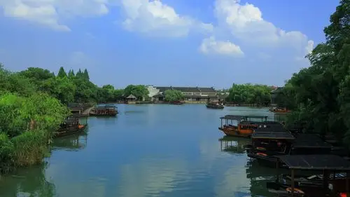 浙江嘉兴乌镇风景摄影高清宽屏桌面壁纸