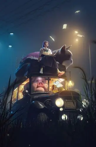 三维作品《旅途》_smallnew小新作品_游戏/影视/动画_cg模型网