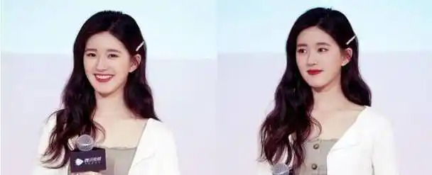 鞠婧祎和赵露思接受了记者的提问.