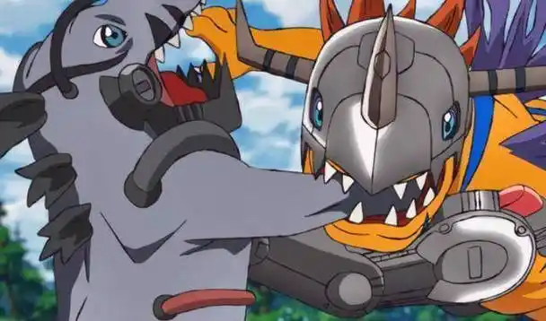 数码宝贝:新版机械暴龙兽真实身高被槽究极体战暴浓缩了精华_进化