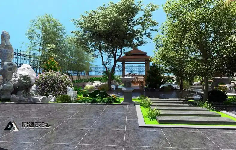 庭院景观【启涯设计】_效果图区_室内设计联盟 - powered by discuz!