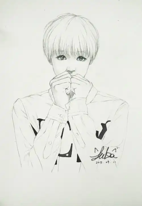 王俊凯# #tfboys王俊凯# #tfboys# 饭绘图 cr:禅猫_luka