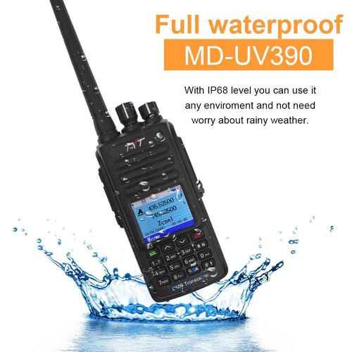 tyt md uv390 dmr radio station 5w 136 174mh