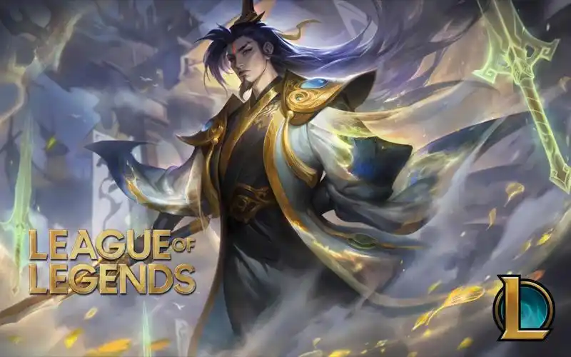 【英雄联盟】臻彩藏品黑金 8k超清原画壁纸 (游戏内显示)