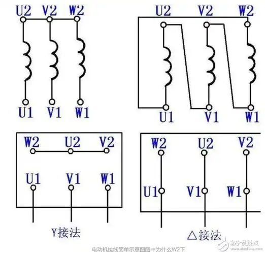 380v改220v电机接线图