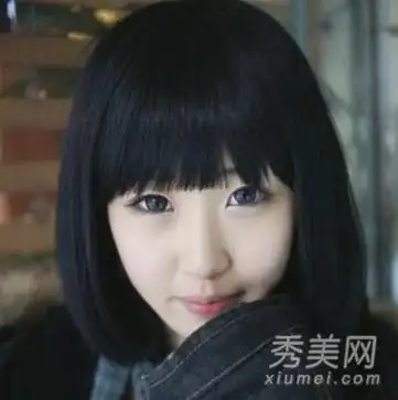 齐刘海短发最修颜 甜美减龄萌感十足(图)
