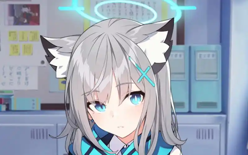 【碧蓝档案】竖屏/4k60 白子 l2d 手机用动态壁纸