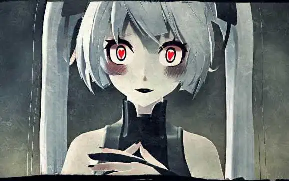 【mmd】画中的僵尸miku~ i just want your heart_哔哩哔哩_bilibili