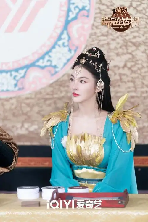 张雨绮说自己古装像鹦鹉