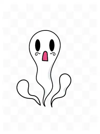 卡通手绘万圣节 i>惊 /i> i>讶 /i>鬼魂线条 i>插 /i> i>画 /i>矢量