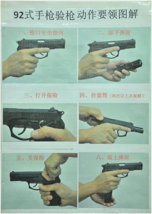 从来没摸过枪的人,突然危急情况有把枪自救,该怎么操作避免误伤和有效