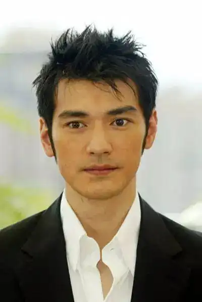 宽脸的话,金城武还有古天乐是代表人物.