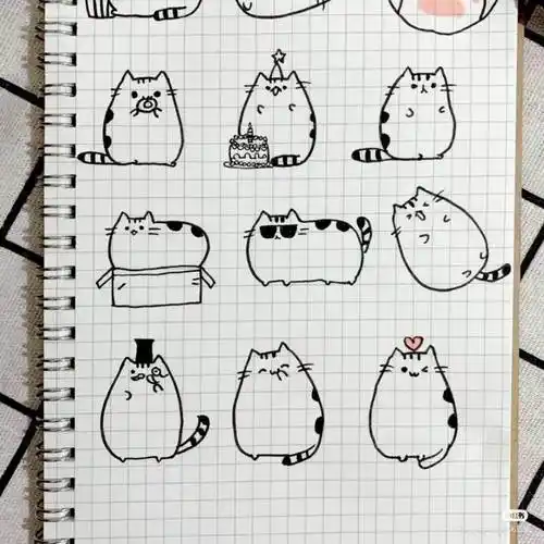 最新可爱的简笔画 可爱简笔画小图案