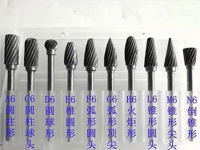 厂价直批原厂金鹰牌f弧形圆头硬质合金旋转锉钨钢磨头假一罚万