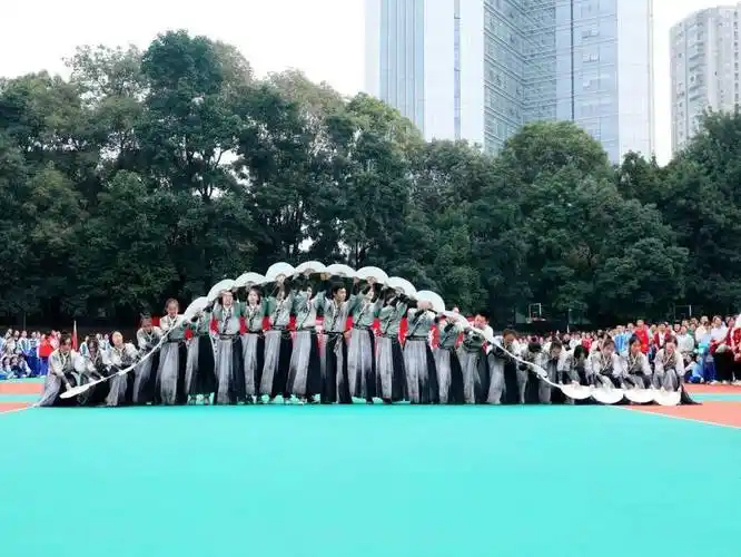 石室中学第47届运动会|热烈青春与体育运动共舞_赛场_表演_阳光