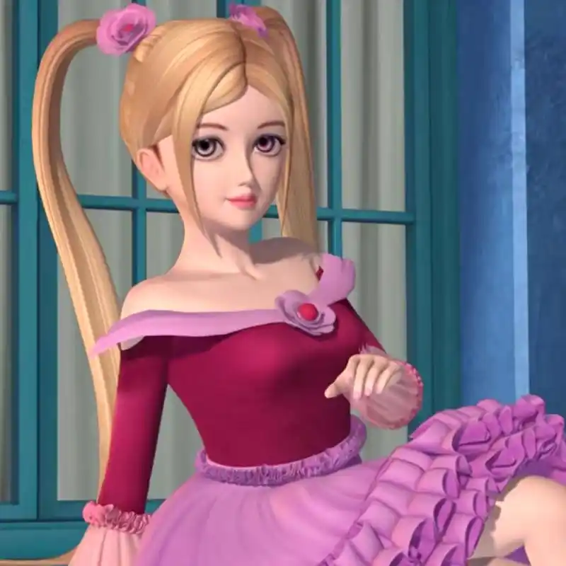 叶罗丽莫纱动漫头像分享,集美丽和傲娇于一身的明星少女,气质佳