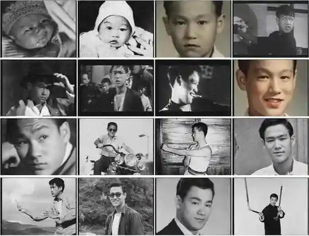 李小龙珍贵影像, 童年少年青年, 遗憾没有老年的!