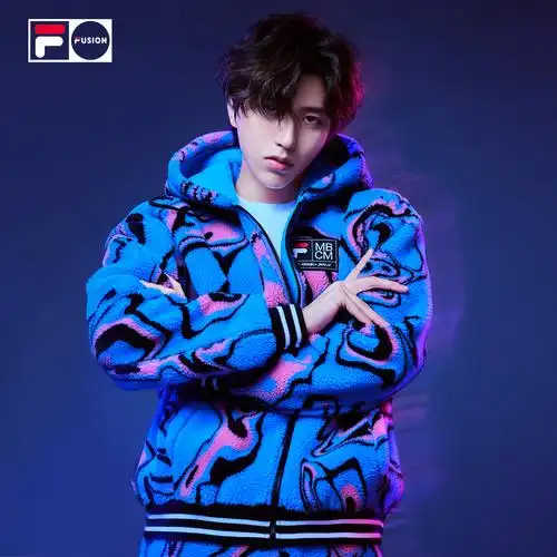 蔡徐坤同款filafusionxmarceloburlon2021年冬季休闲外套男