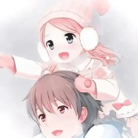 兄妹头像一人一半分开的真人版 真人头像图片大全 -【爱个性】