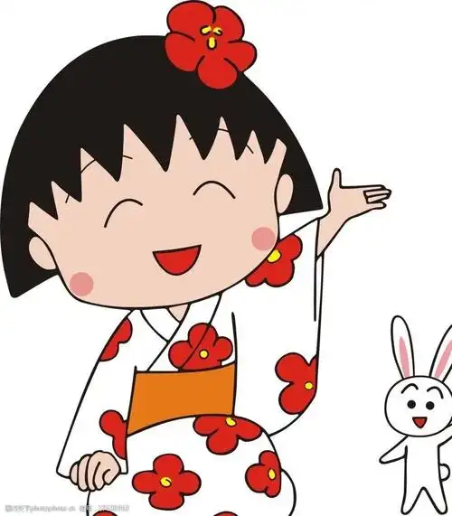 周六下午卡漫班《樱桃小丸子》作品赏析 - 美篇