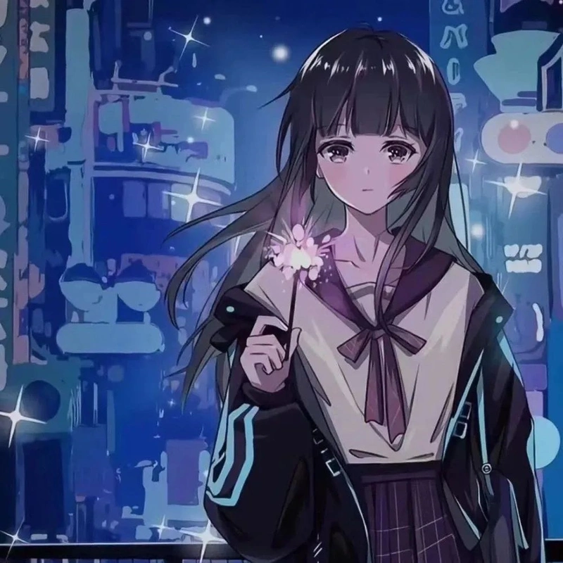 二次元动漫情侣头像|我要去有你的未来