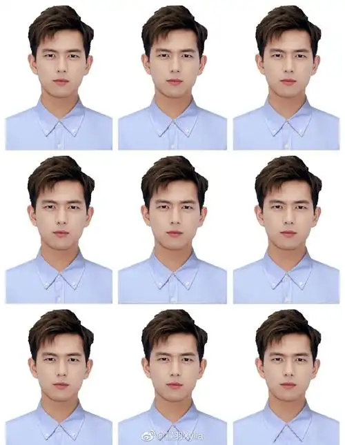 [李现][分享]200425 帅哥的证件照必须人手一份 李现你帅skr人啦!