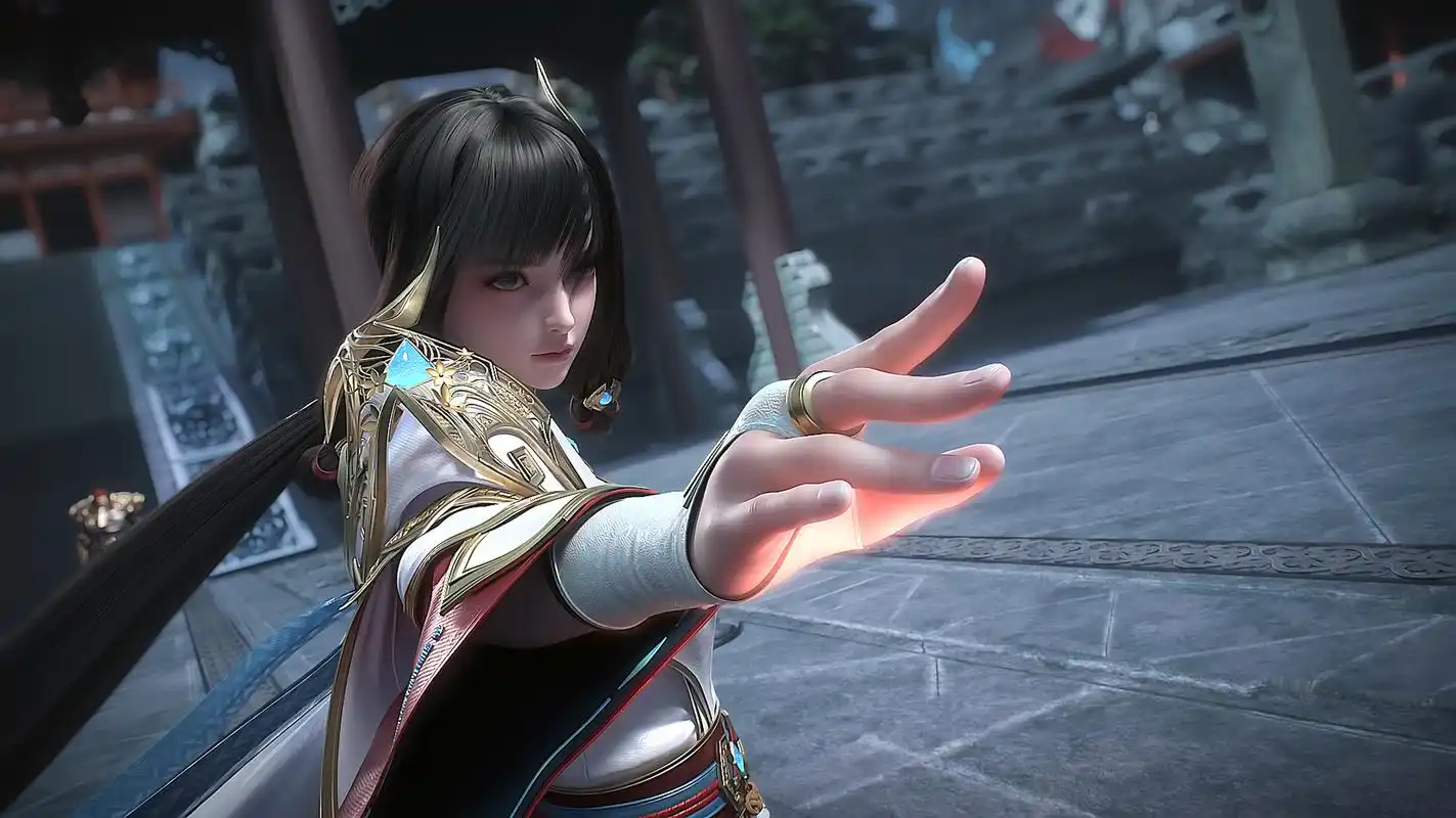 《百炼成神》云落动漫壁纸:杀戮少女(白帝城执法官),上界云渺天宫宫主