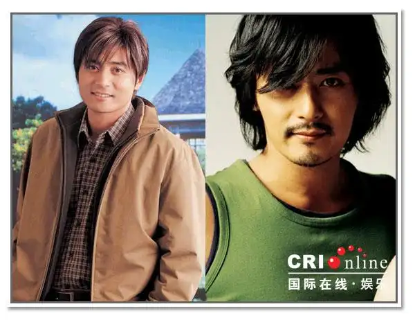 韩国男星蓄须前后