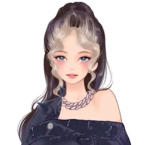 blackpink一组动漫头像