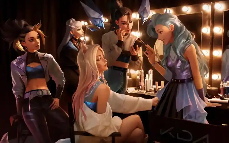 【英雄联盟】kda女团又双叕发新歌了~~~各位看官,还不速来!