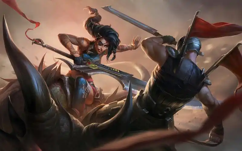 【英雄联盟宇宙】莎弥拉《悍勇本色》_哔哩哔哩_bilibili