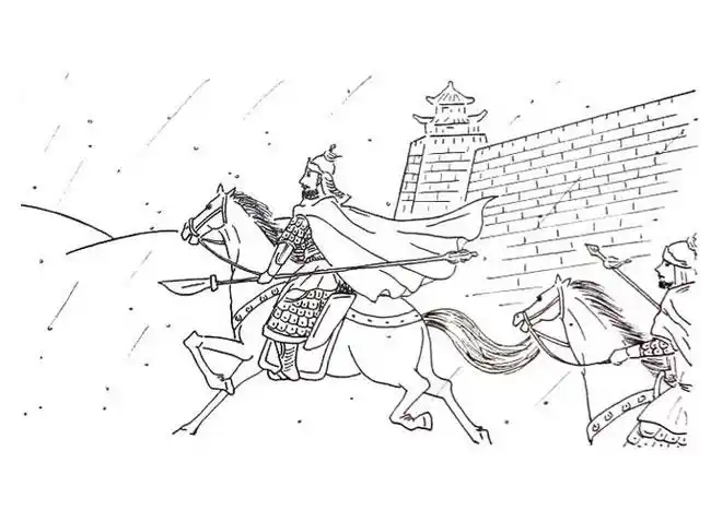 古战场古战场简笔画怎么画步骤教程