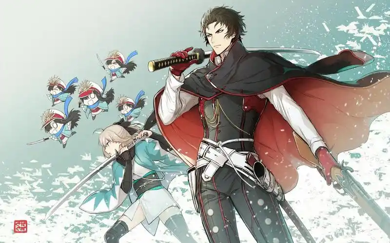 fgo美图壁纸——鬼副长 土方岁三