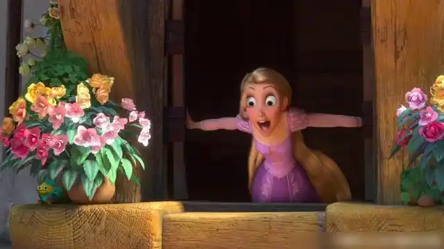 《长发公主》乐佩这个表情说不出什么就是怪怪的