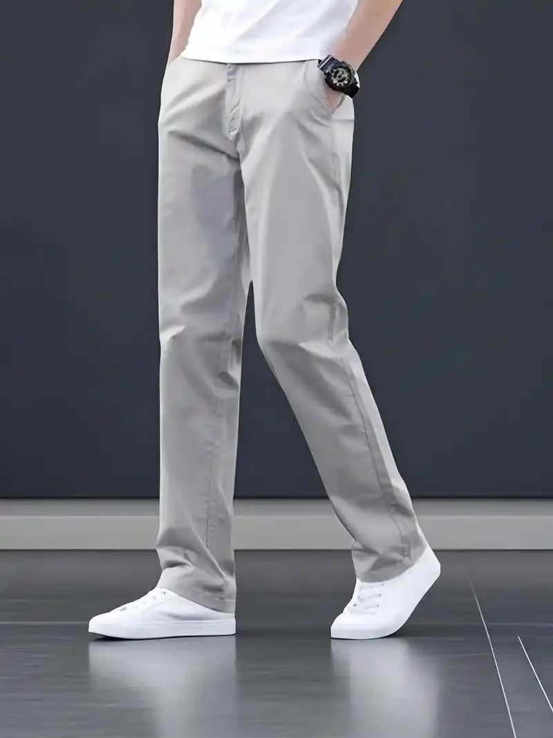 还在发愁夏天穿什么裤子吗?这条夏季薄款男士休闲裤来袭,它是2