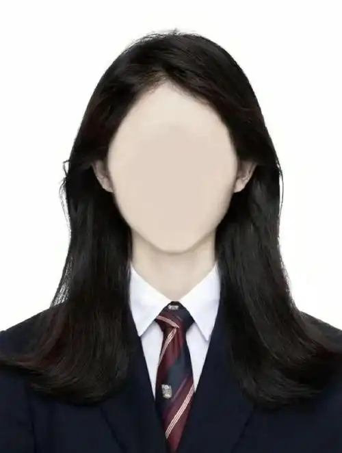 证件照p图模板素材 -韩式证件照