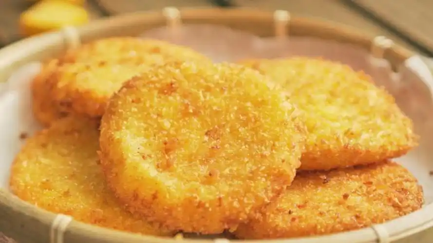 南瓜饼用普通面粉怎么做