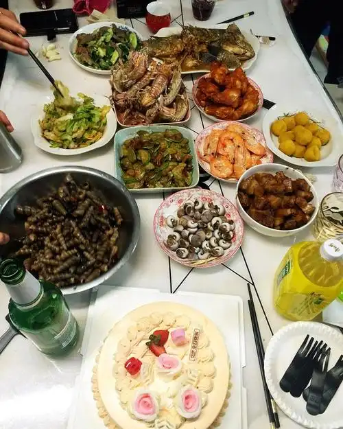 作品 misswu1120做的晚餐2018年4月28日 老弟生日,跟老公差一天,明天