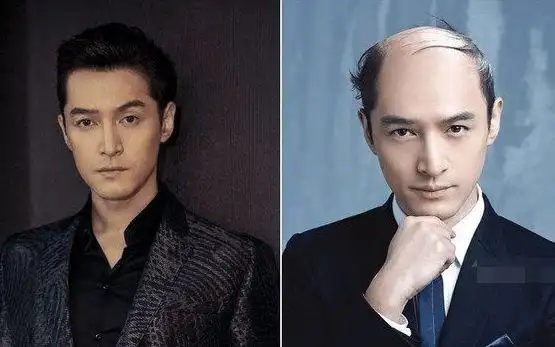 章子怡光头照登上热搜网友光头我只服胡歌鹿晗