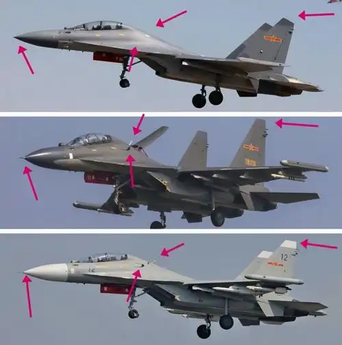 就像好多人分不清苏27,苏30,苏35,歼11a,歼11b,歼16外观几乎一样的战