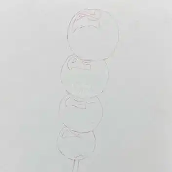 彩铅画糖葫芦丨附过程图及讲解