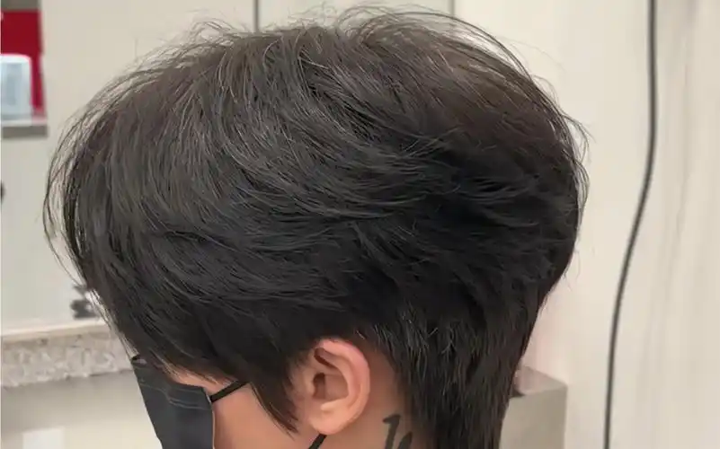 烫型不烫卷 微分碎盖