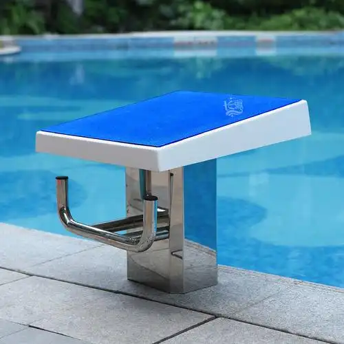 游泳池出发竞赛比赛起跳跳台优质设备符合国际标准泳池设备