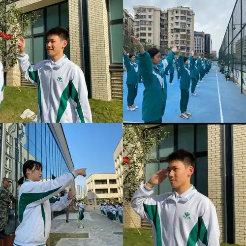 广州市培英中学云城校区军训第六天-上哪学