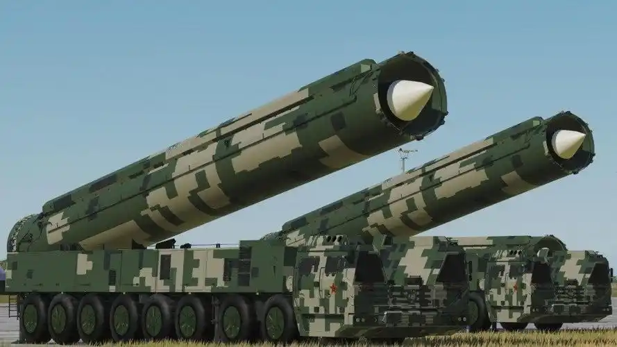 发射6枚东风41弹道导弹轰炸敌军基地画面异常惨烈战争模拟