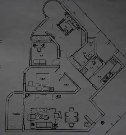 家庭平面图安全简笔画
