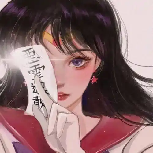 绝美手绘女生头像人生本来就孤独