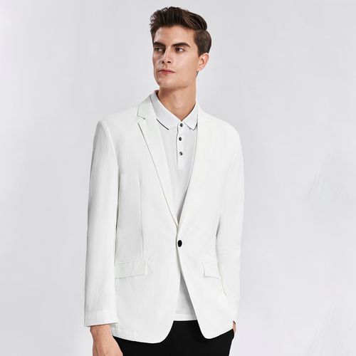 canudilo卡奴迪路旗舰店春款白色西装男韩版潮流单西男西服西服