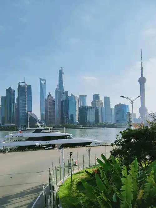 上海北外滩滨江绿地景观