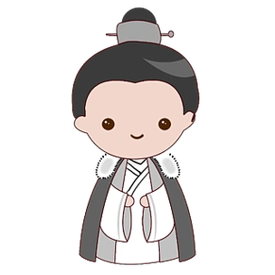 卡通琅琊榜的梅长苏简笔画免扣图